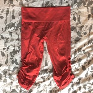 Lululemon orange leggings